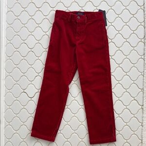 Polo by Ralph Lauren Kids Red Corduroy Pants